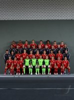 Fussball 1. Bundesliga 2012/2013:  Fototermin beim  FC Bayern Muenchen