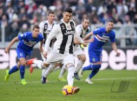 FUSSBALL SERIE A 2018/2019: Juventus Turin - Sampdoria Genua