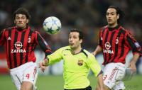 FUSSBALL  CHL   AC Mailand  - FC Barcelona