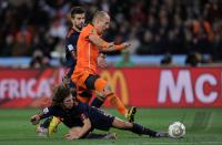 FUSSBALL WM 2010  FINALE:  Holland - Spanien