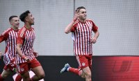 Fussball UEFA Youth League 23/24: FC Bayern Muenchen - Olympiakos Piraeus