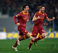 FUSSBALL SERIE A 2012/2013: JUBEL Nicolas Burdisso (AS Rom)