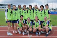 Fussball Frauen FIFA U 17  WM  2008 FIFA  Schiedsrichterin beim  Fitnesstest