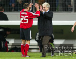 Fussball UCL: Leverkusen - Piraeus,  Jubel Leverkusen