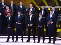 Fussball International  FIFA Ballon d Or 2013: FIFA / FIFPro World XI; Mannschaft des Jahres: