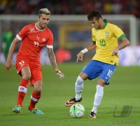 Fussball International Laenderspiel: Schweiz - Brasilien