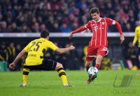 Fussball DFB Pokal Achtelfinale 17/18: FC Bayern Muenchen - Borussia Dortmund