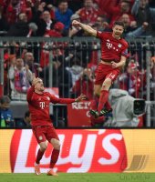 Fussball CHL 15/16 Halbfinale: FC Bayern Muenchen - Atletico Madrid