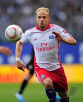 Fussball: 1. Bundesliga Saison 2010/2011: Hamburg, JAROLIM Einzelaktion