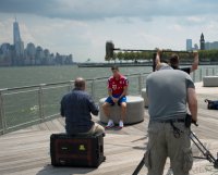 FUSSBALL 1. Bundesliga 14/15: Robert Lewandowski (FC Bayern Muenchen)