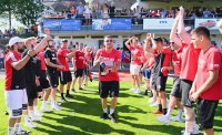 Fussball Relegation zur Oberliga, Rueckspiel 21/22: FC Holzhausen - FC Denzlingen
