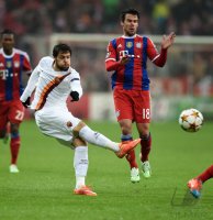 Fussball CHL  Saison 2014/2015: AS Rom - FC Bayern Muenchen