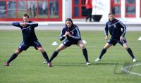 Fussball 1. Bundesliga : Training beim FC Bayern Muenchen