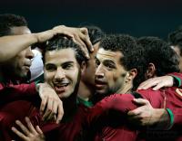 Fussball International Testspiel  Brasilien - Portugal