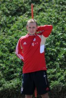 Fussball 1. Bundesliga 11/12: FC Bayern Muenchen Training in Doha
