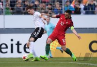 Fussball U 21 Laenderspiel: Deutschland - Portugal