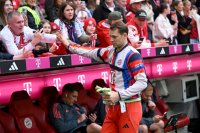 Fussball 1. Bundesliga  Saison  2025/2026  30. Spieltag FC Bayern Muenchen -  VfB Stuttgart