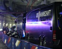 Fussball International Testspiel: Mannschaftsbus der Deutschen Nationalmannschaft.