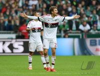 Fussball 1. Bundesliga Saison 15/16: SV Werder Bremen - FC Bayern Muenchen