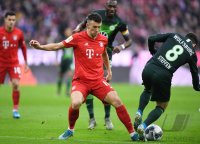 Fussball 1. Bundesliga Saison 19/20: FC Bayern Muenchen - VfL Wolfsburg