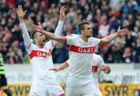 Fussball 1. Bundesliga  Saison 2011/2012 : JUBEL VfB Stuttgart