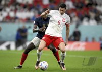FUSSBALL WM 2022 Achtelfinale: Frankreich - Polen