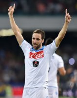FUSSBALL International 14/15 Testspiel: Gonzalo Higuain (SSC Neapel)