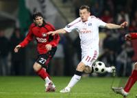 Fussball UEEA CUP ACHTELFINALE: Leverkusen - Hamburg