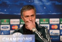 FUSSBALL INTERNATIONAL  CHL ACHTELFINALE 12/13: Trainer Jose Mourinho (Real Madrid)