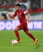 Fussball 1. Bundesliga 15/16: FC Augsburg - FC Bayern Muenchen