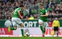 Fussball, 1. Bundesliga  Saison 2013/2014: SV Werder Bremen - VfB Stuttgart