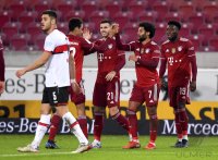 Fussball 1. Bundesliga Saison 21/22: VfB Stuttgart - FC Bayern Muenchen
