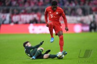 Fussball 1. Bundesliga Saison 19/20: FC Bayern Muenchen - VfL Wolfsburg