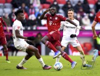 Fussball 1. Bundesliga Saison 21/22: FC Bayern Muenchen - Bayer 04 Leverkusen