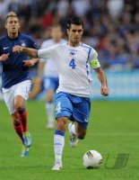 Fussball International EM 2012-Qualifikation:  Emir Spahic (Bosnien-Herzegowina)