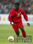 FUSSBALL 1. Bundesliga Soumaila Coulibaly (SC) am Ball