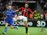 Fussball Champions League  Saison 2010/2011:  Zlatan Ibrahimovic (AC Mailand)