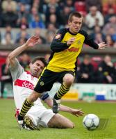 Fussball/ Spielszene    VfB -BVB