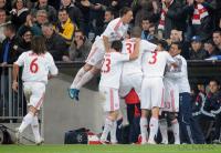 Fussball Champions League 08/09  Bayern Muenchen  - Olympique Lyon