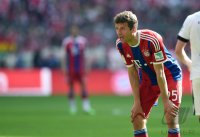 Fussball 1. Bundesliga Saison 14/15: FC Bayern Muenchen - Eintracht Frankfurt