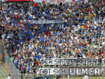 Fussball 1. Bundesliga Fans Bielefeld vor dem Spiel