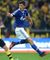 Fussball 1. Bundesliga : Klaas Jan Huntelaar (FC Schalke 04)