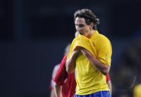 Fussball WM  2010  Qualifikation:  Daenemark - Schweden