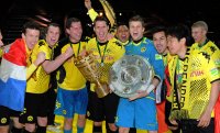 Fussball Saison 2011/2012: DFB Pokal Finale: Borussia Dortmund - FC Bayern Muenchen