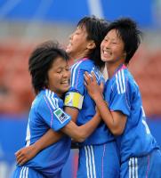 Fussball Frauen FIFA U 17  WM  2008  Japan - Frankreich