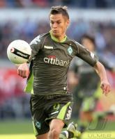 Fussball 1. Bundesliga: Werder, ROSENBERG Einzelaktion