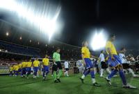 FUSSBALL  Olympia 2008   Halbfinale  Maenner   Argentinien - Brasilien