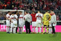 Fussball 1. Bundesliga Saison 15/16: FC Bayern Muenchen - VfB Stuttgart