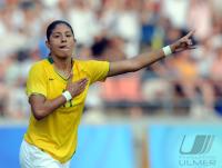 FUSSBALL  Olympia 2008   Vorrunde  Frauen   Nigeria - Brasilien
