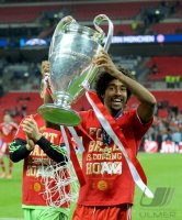 Fussball Champions League Finale 2013:  Borussia Dortmund - FC Bayern Muenchen